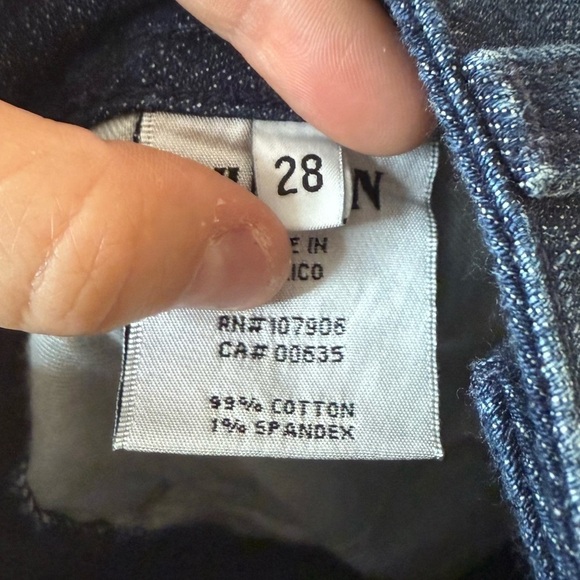 NWT HUDSON JEANS Signature Bootcut Mid Rise Miam Dark Wash Jeans - Picture 13 of 15